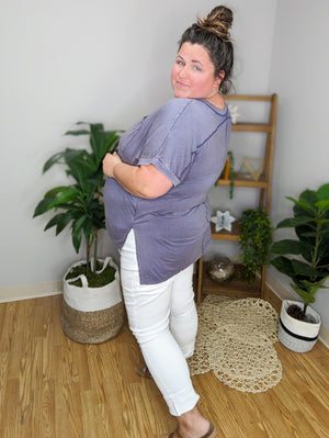 SALE- Effortless Style Relaxed Pocket Tee