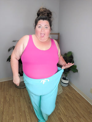 SALE- Pocket Stitch Wide Leg Lounge Pants