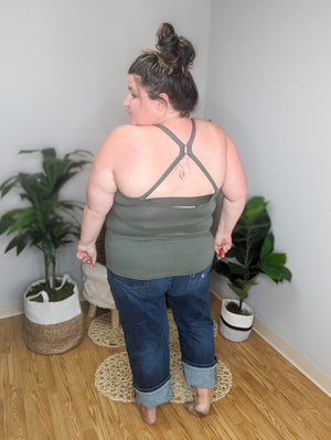 Judy Blue High Rise Weekender Slight-Cropped Wide Leg