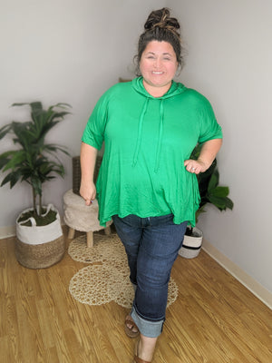 Tabytha Hooded Lightweight Top