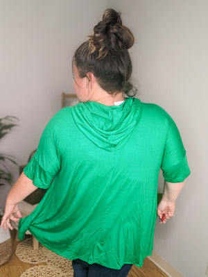 Tabytha Hooded Lightweight Top