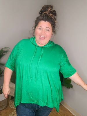 Tabytha Hooded Lightweight Top