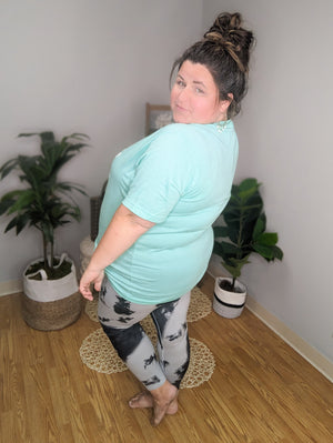 Bright Days High Waisted Tiedye Leggings