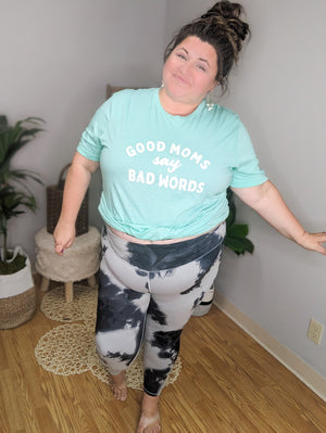 Bright Days High Waisted Tiedye Leggings