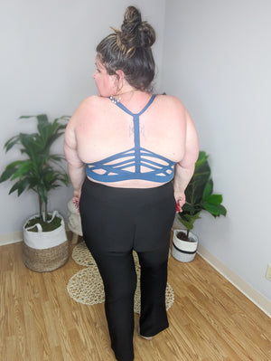 SALE- Y Strappy Racerback Sports Bralette