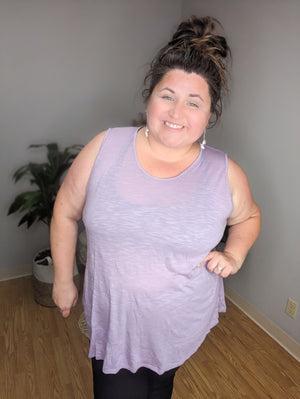 Kelly Anne Strappy Back Solid Tank (2 colors)