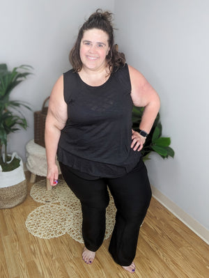 Kelly Anne Strappy Back Solid Tank (2 colors)