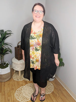 SALE- That Thing You Do Tiered Tank in Hawaiian Hottie