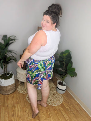 SALE- To the Beach Tropical Shorts