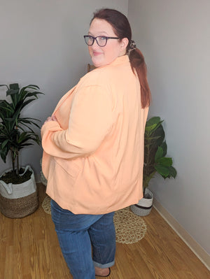 Boyfriend Vibes Tangerine Dream Blazer