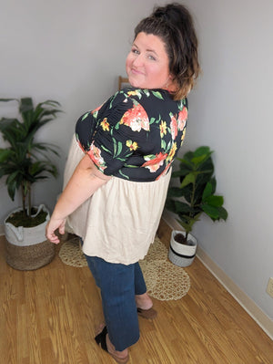 Judy Blue Embroidered Pocket Crop Wide Leg