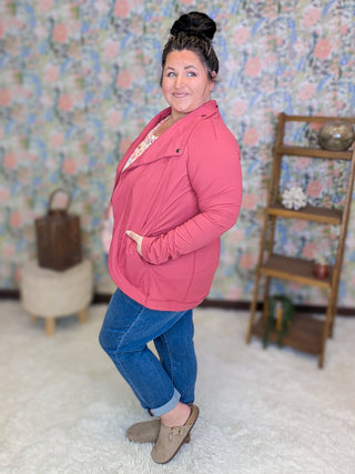 Abigail Athletic Asymmetrical Cardi Jacket (3 Colors)