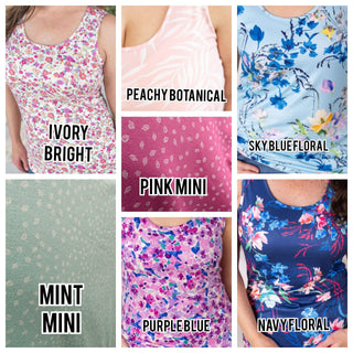 Elsie Scoopneck Buttery Soft Luxe Tank (13 prints)-1- ShortSlv/Slvless Tops-MICHELLE MAE-Styled by Stacked - A Plus Size Women's Boutique in Lakeville, MN