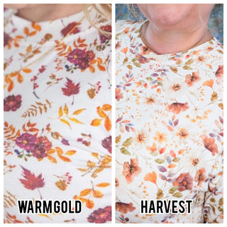 Marissa Mini Ruffle Short Sleeve Top in Florals (6 Colors)-1- ShortSlv/Slvless Tops-MICHELLE MAE-Styled by Stacked - A Plus Size Women's Boutique in Lakeville, MN