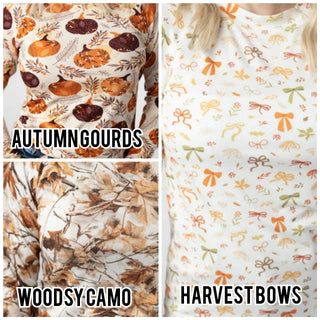 Blair Mockneck w/Thumbholes in Fall Vibes (3 Prints)