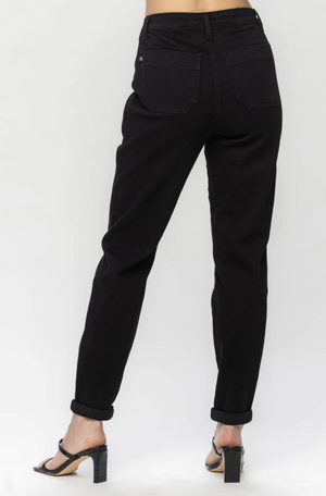 Jessa Joggers in Black by Judy Blue