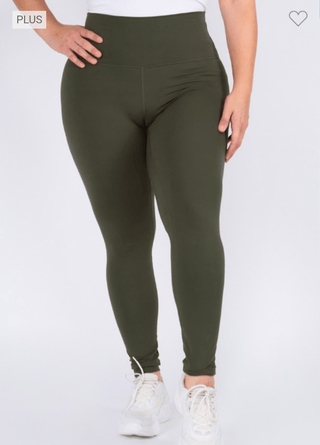 8- Legging/Lounge/Bralette Core Comfort Leggings in Solids plus size clothing
