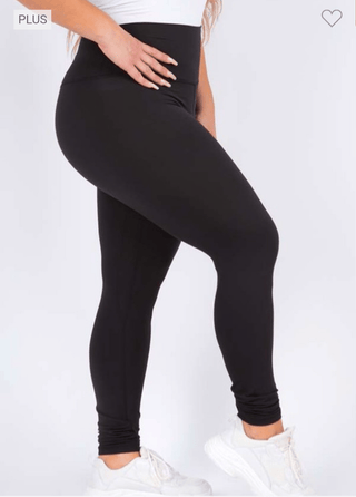 8- Legging/Lounge/Bralette Core Comfort Leggings in Solids plus size clothing