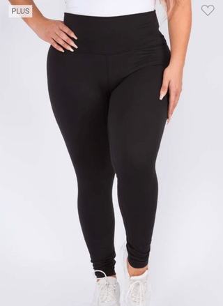 8- Legging/Lounge/Bralette Core Comfort Leggings in Solids plus size clothing