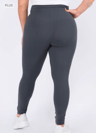 8- Legging/Lounge/Bralette Core Comfort Leggings in Solids plus size clothing