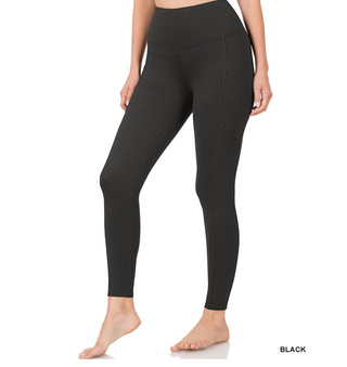 Practical Perfection Leggings w/Pockets (8 Colors)