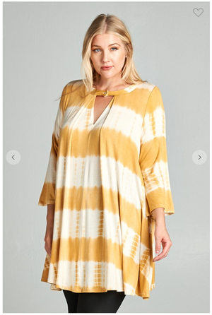 SALE- Summer Swirl TieDye Tunic (3 colors)