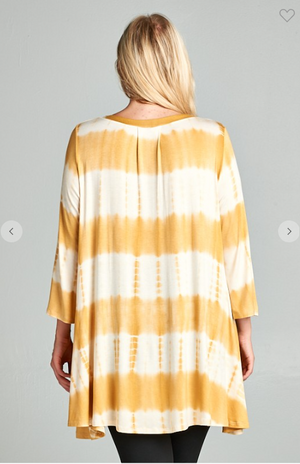 SALE- Summer Swirl TieDye Tunic (3 colors)