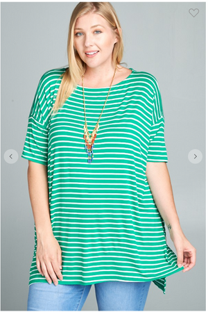 Meghan Nautical Striped Tunic (4 colors)