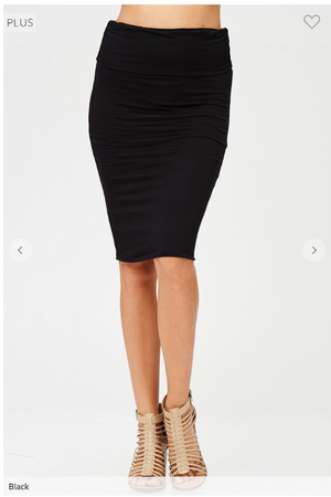 Lightweight Knee Length Skirt *PROMO*