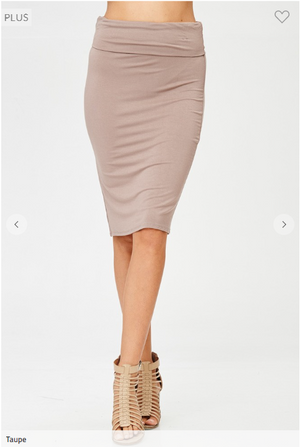 Lightweight Knee Length Skirt *PROMO*