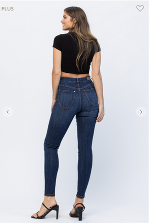 Judy Blue Heavy Sanded Pullon Jeggings w/Lift Pockets