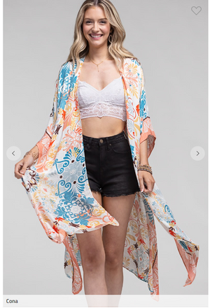 Moroccan Mosaic Kimono