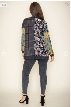 Mixed Feelings Open Cardigan ( 2 colors)