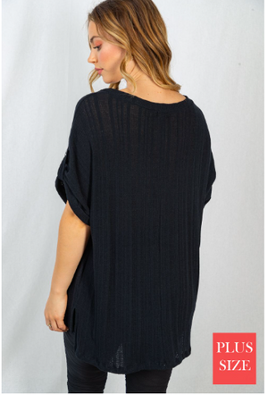 Lillian Lightweight Short Sleeve Sweater Top