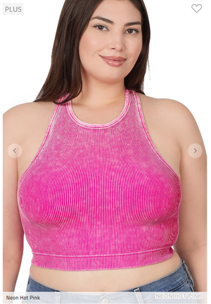 Whitley Washed Ribbed Brami