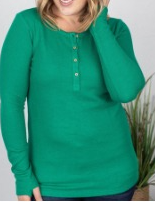 Layer Me Up Thumbhole Henley- SOLIDS