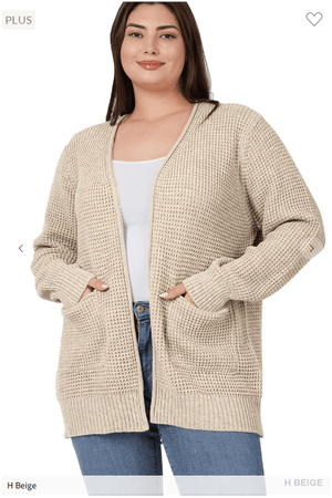 Millie Sweater Cardi w/Patch Pockets (7 colors!)