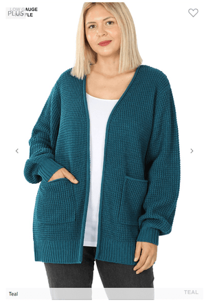 Millie Sweater Cardi w/Patch Pockets (7 colors!)