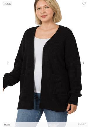 Millie Sweater Cardi w/Patch Pockets (7 colors!)