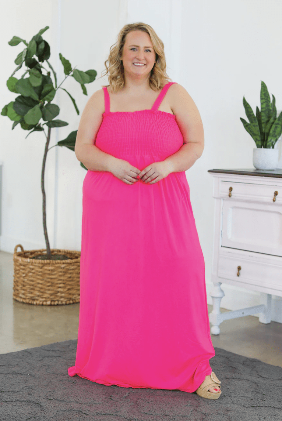 Meet Me In Savannah Smocked Maxi (4 colors)