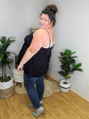 Angel Empire Waist Knit Tank (2 colors)