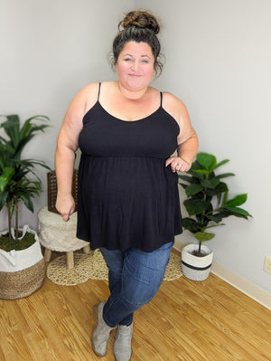 Angel Empire Waist Knit Tank (2 colors)