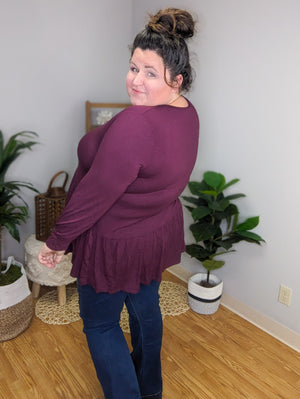 Relaxed and Refined Flowy Top