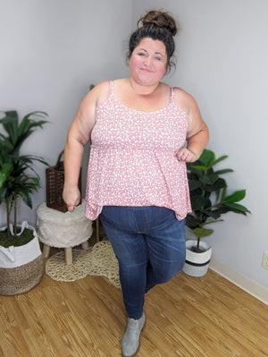 Kayla Vintage Floral Empire Tank (3 colors)