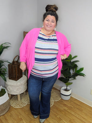 Solid Brushed Cocoon Cardigans (many colors!)