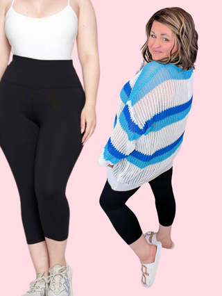 Core Comfort Capri Leggings in Solids