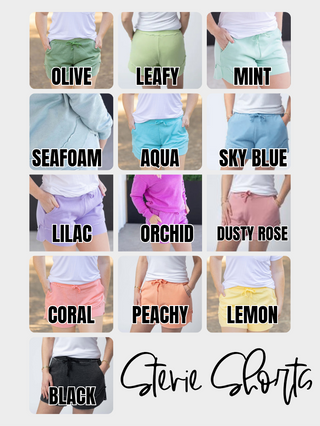 Adalyn Vintage Wash Sweat-Shorts
