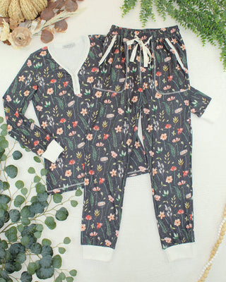 Jameson Luxe Henley + Pant Pajama Set (3 Prints)