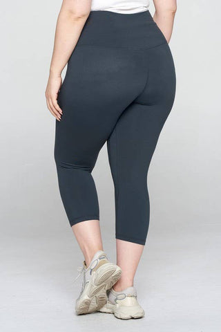 Core Comfort Capri Leggings in Solids