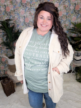 All Things Fall Short Sleeve Graphic Tee (2 Colors)-6- Graphic Tops-inked up apparel-Styled by Stacked - A Plus Size Women's Boutique in Lakeville, MN